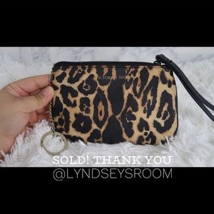 Victoria Secret Cheetah Wristlet